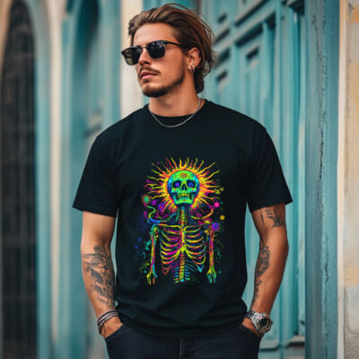 Men's T-Shirt Trippy Skeleton Thumbnail